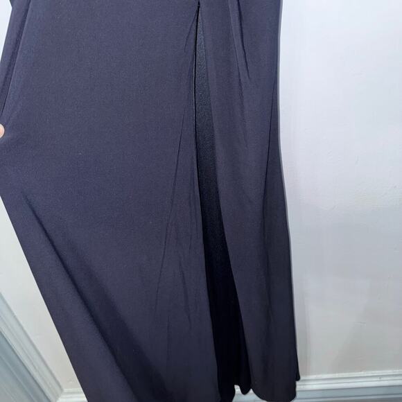 Ieena for MacDuggal FAUX WRAP JERSEY GOWN W/ EMBELLISHED ACCENTS NWT Size 2 - Picture 11 of 13